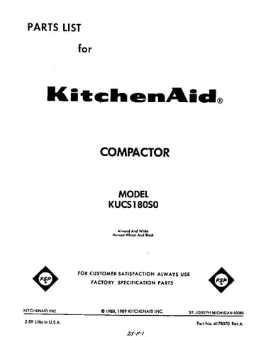 Front cover