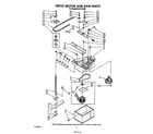 KitchenAid KUCS180S0 drive motor and ram diagram