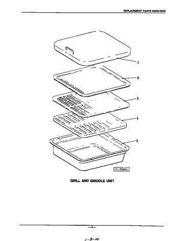 Grill and griddle unit