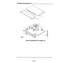 KitchenAid KEDO276SS control compartment and cabinet top diagram