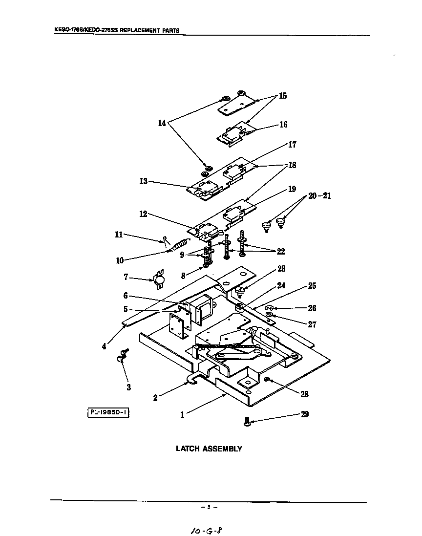 LATCH ASSEMBLY