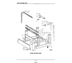 KitchenAid KDSS21A frame and miscellaneous diagram