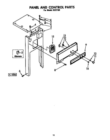 Panel and control (kcc150)