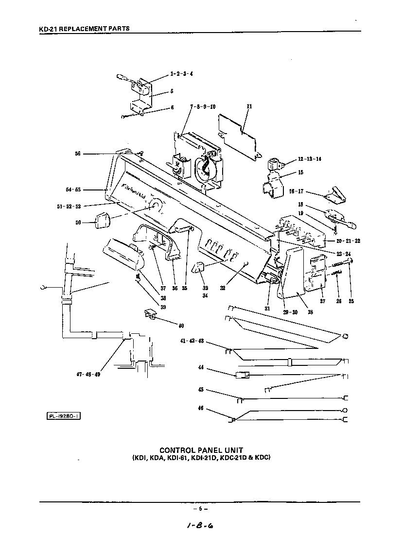 ^KDI, KDA, KDI-61, KDI-21D, KDC-21, AND KDC