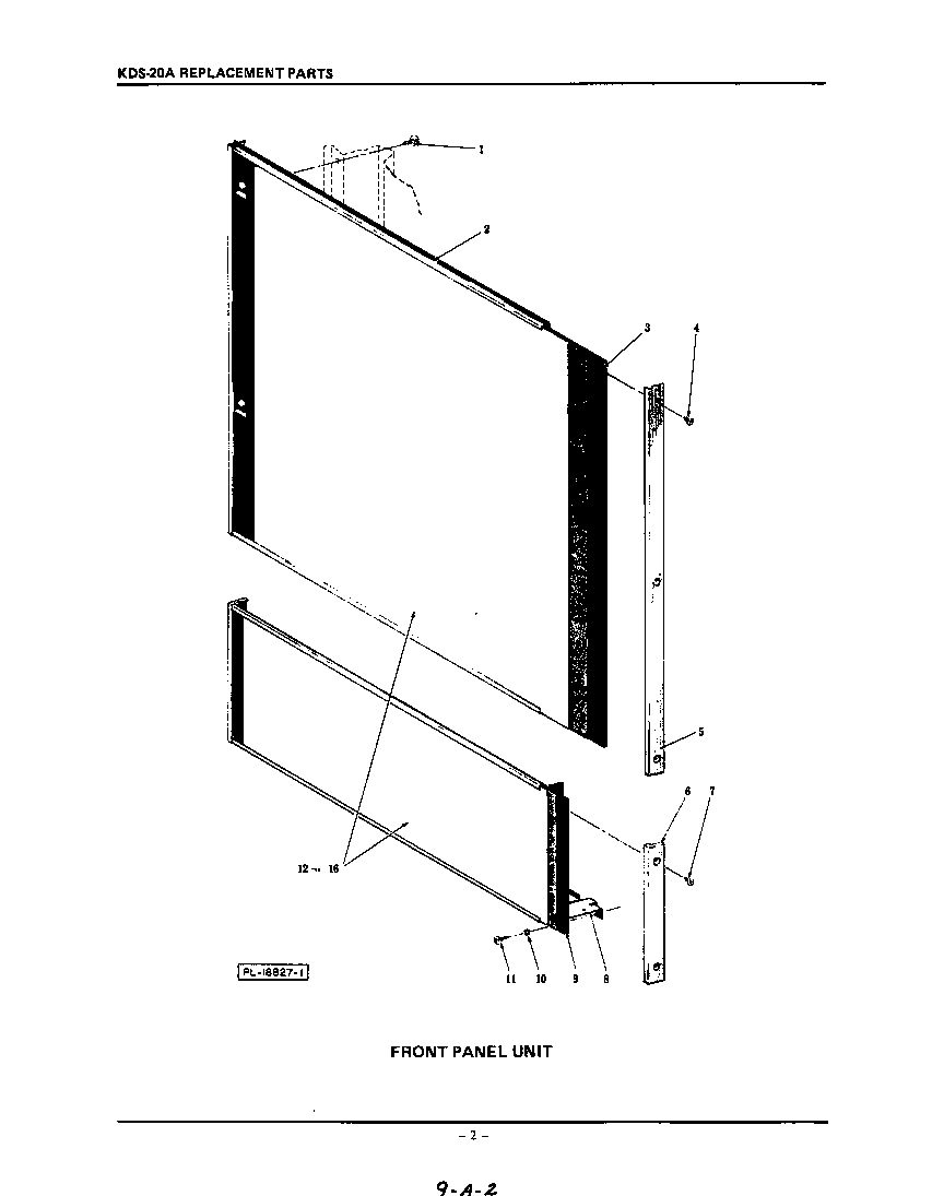 Front panel