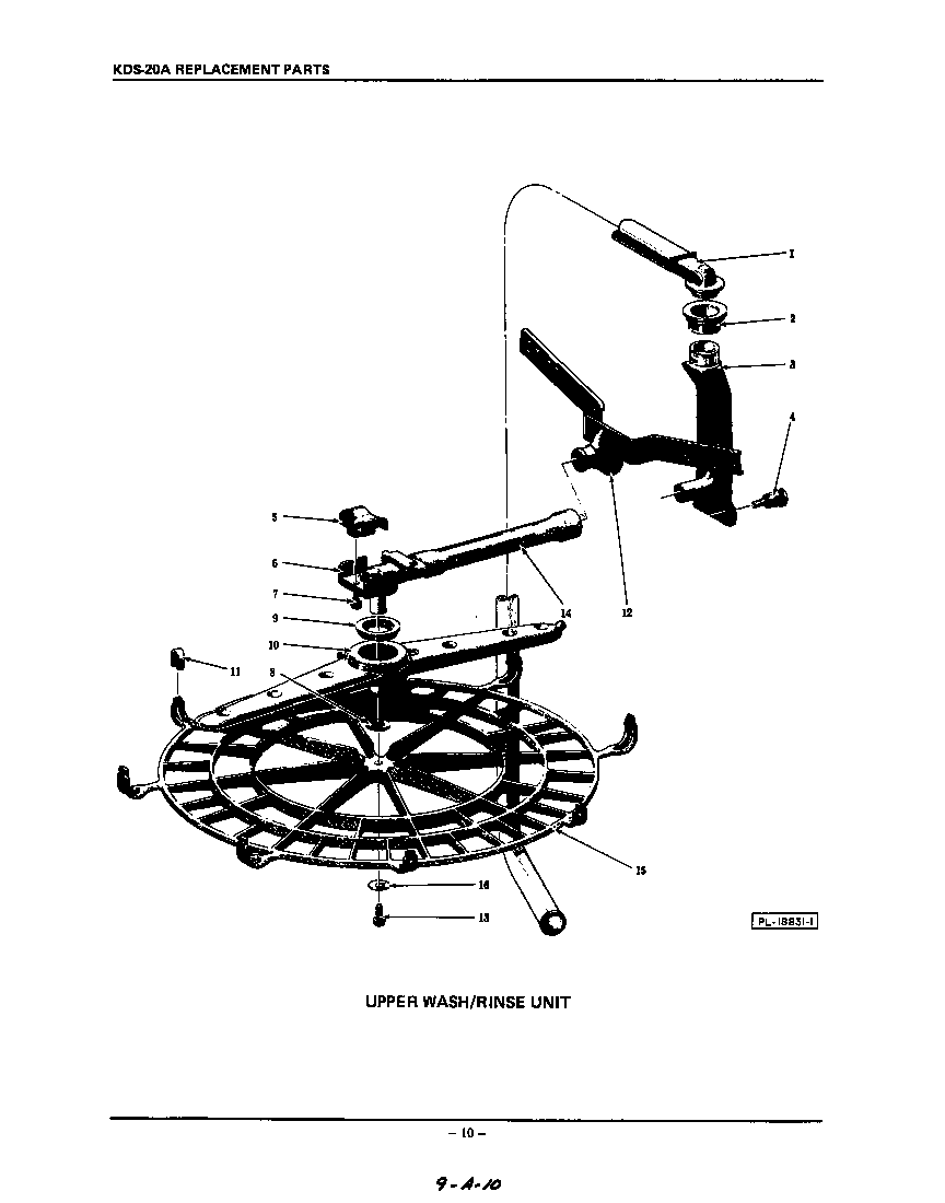 UPPER WASH/RINSE