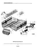 Upper rack and track