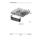 KitchenAid KDS20A lower rack diagram