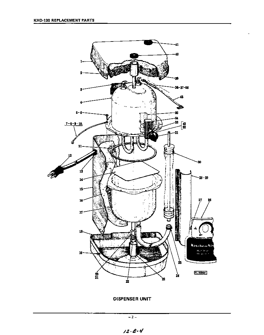 DISPENSER UNIT