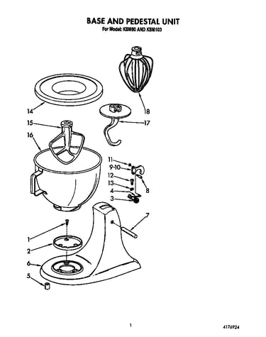 Base and pedestal