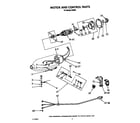 KitchenAid KSM45B3WH0 motor and control diagram