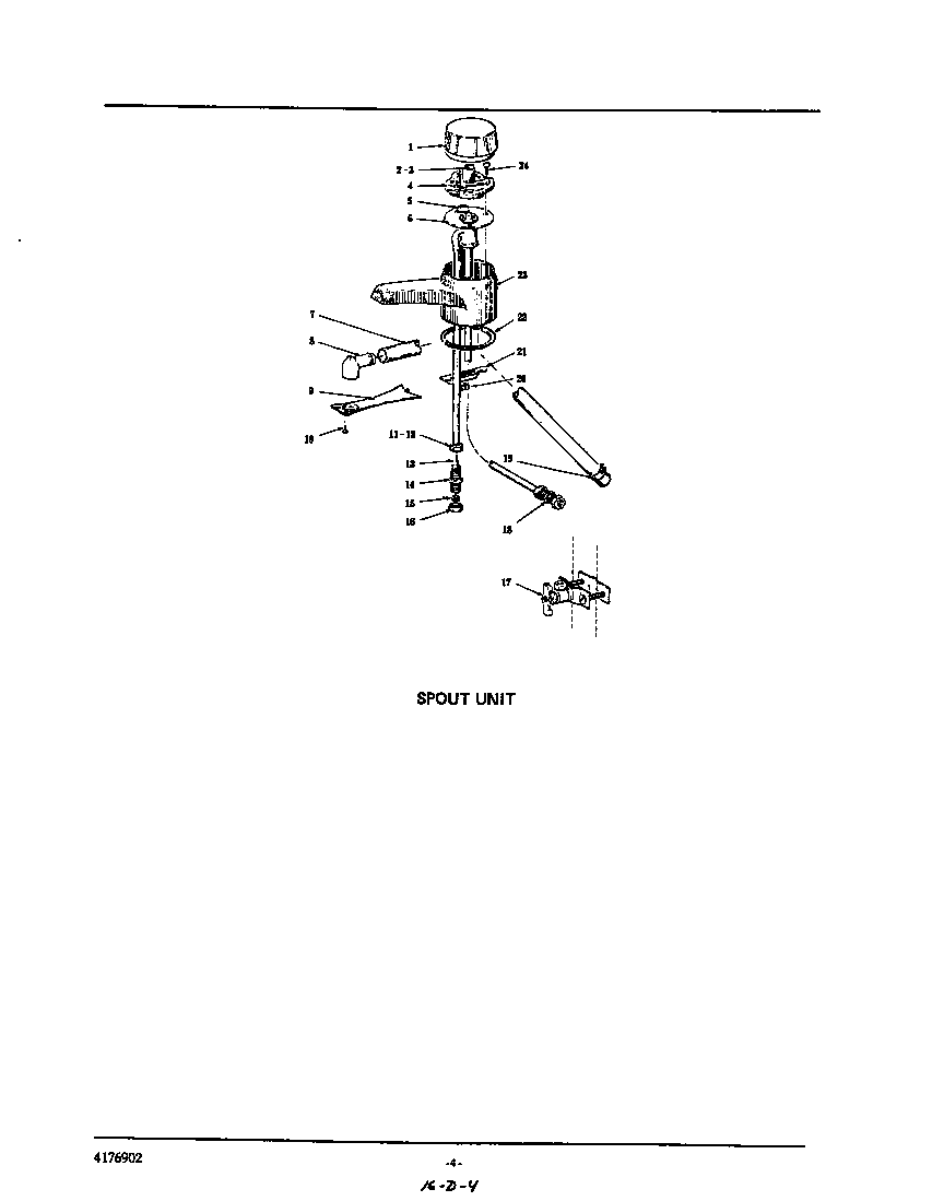 SPOUT UNIT