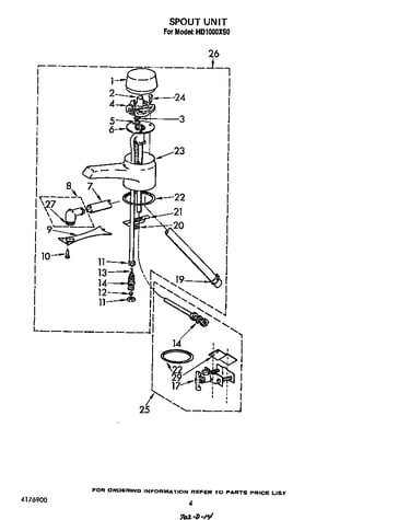 Spout unit