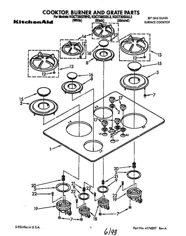 Cooktop,burner,grate