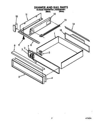 Drawer & rail