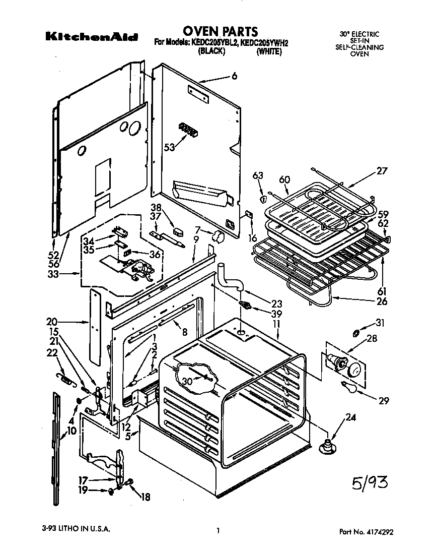 OVEN PARTS