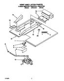 Vent and latch
