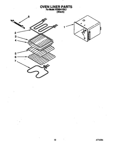Oven liner