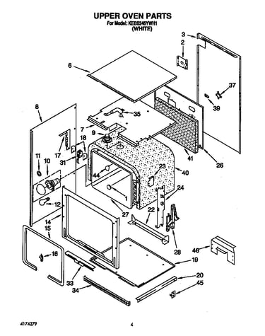 Upper oven