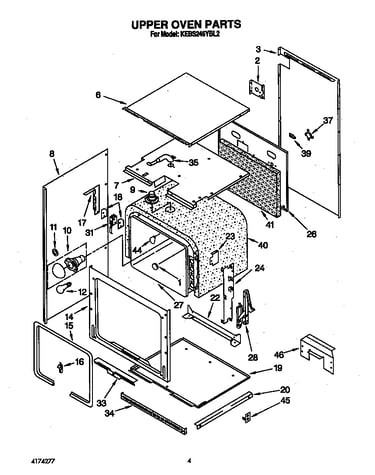 Upper oven