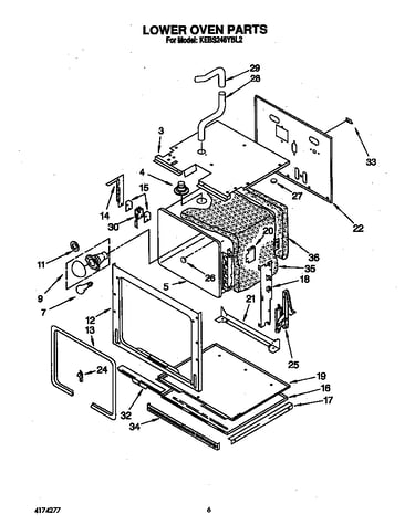 Lower oven