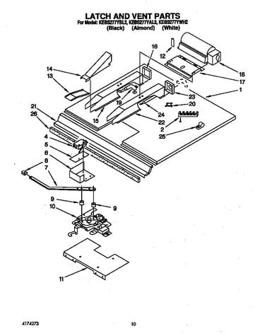 Latch and vent