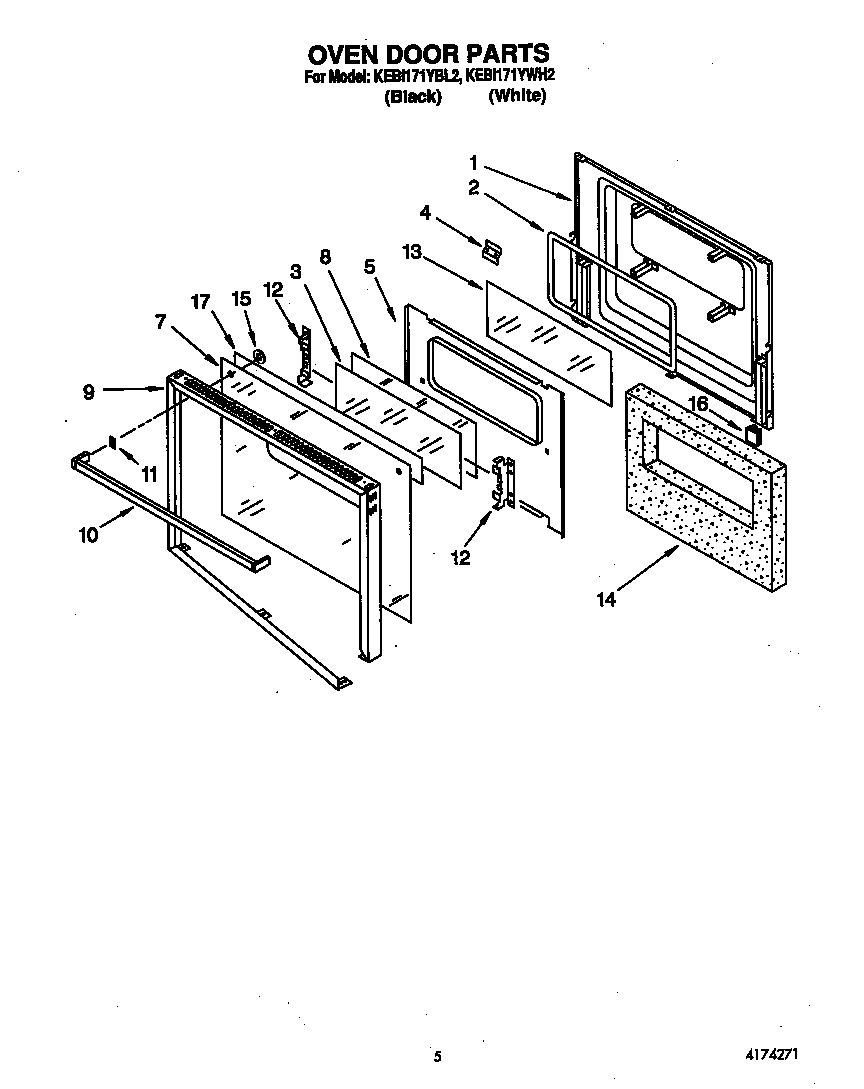 Oven door