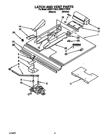Latch and vent