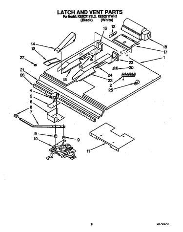 Latch and vent