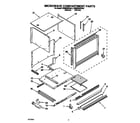 KitchenAid KEMS306XWH2 microwave compartment diagram