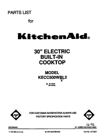 Cover sheet