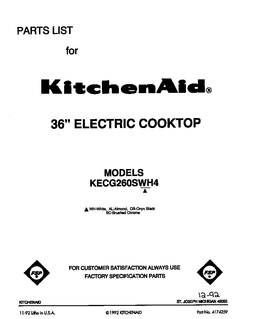 Cover sheet