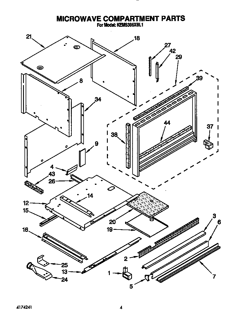 MICROWAVE COMPARTMENT