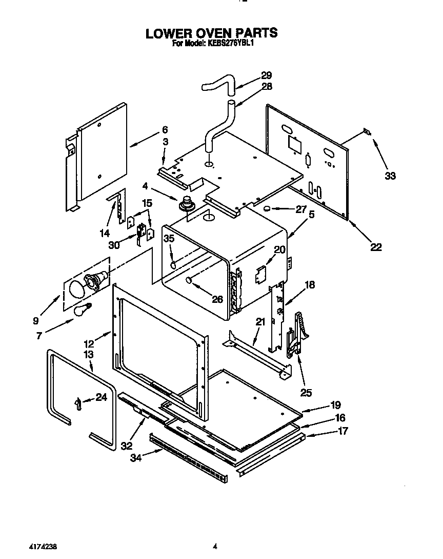 Lower oven
