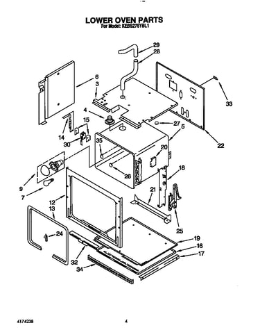 Lower oven