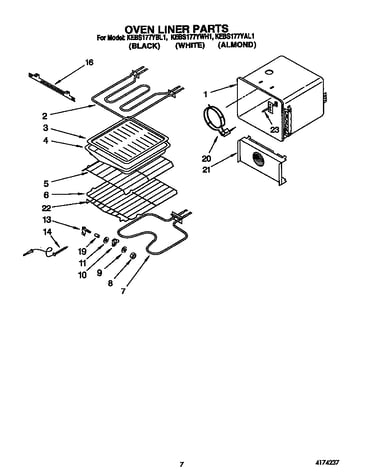 Oven liner