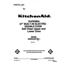 KitchenAid KEBS246YBL1 front cover diagram
