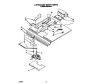 KitchenAid KEBS246YBL1 latch and vent diagram