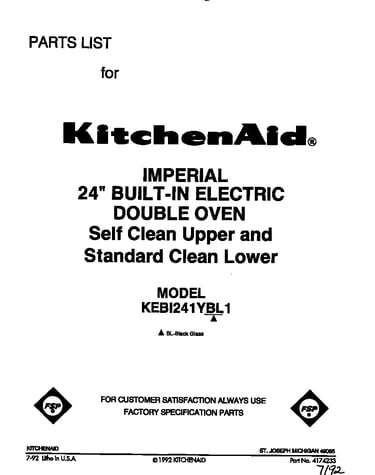Front cover