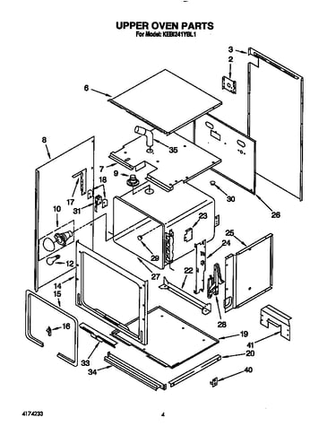 Upper oven