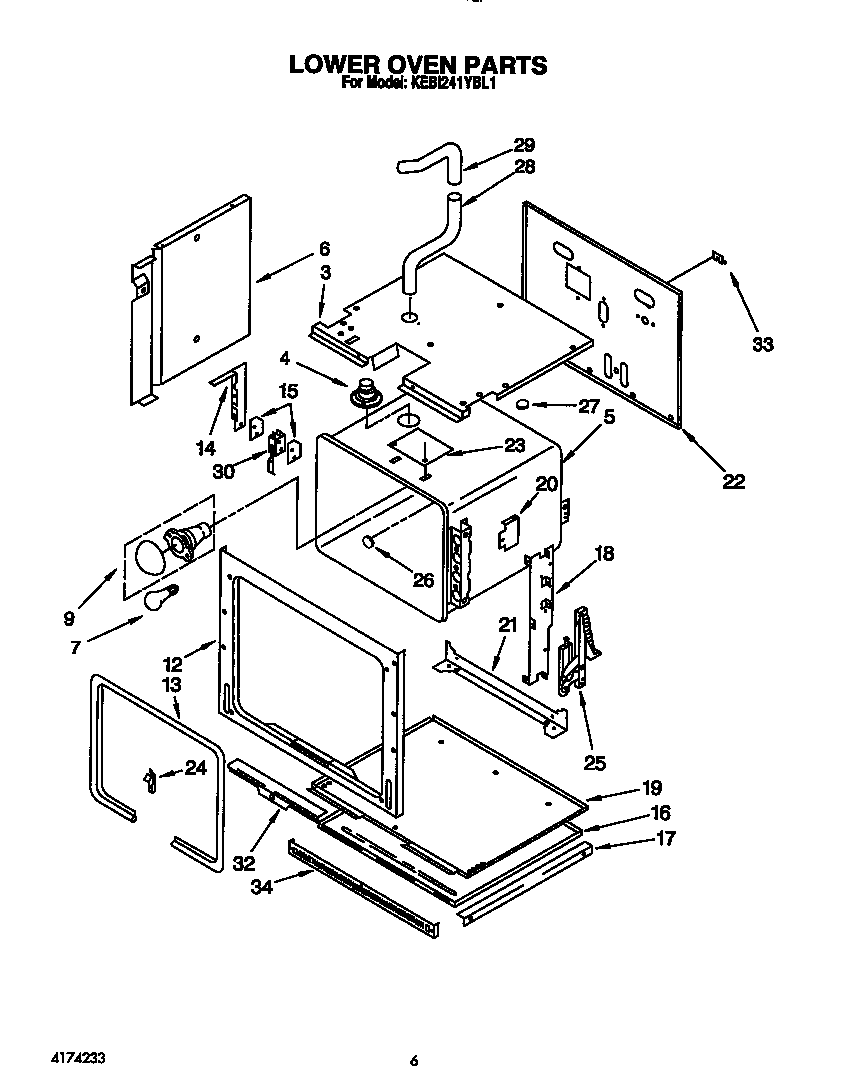 Lower oven