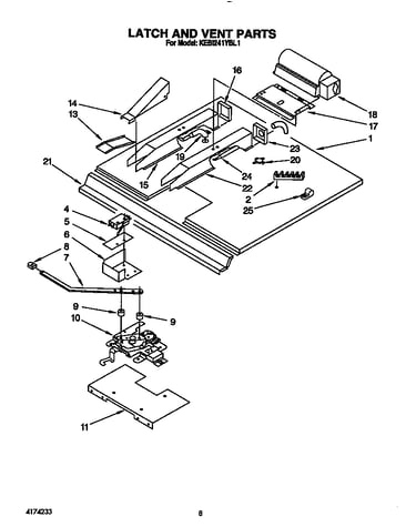 Latch and vent