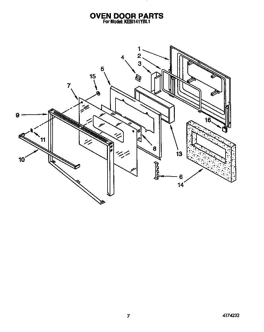 Oven door