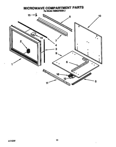 Microwave compartment