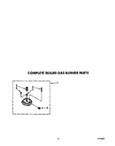 Complete sealed gas burner