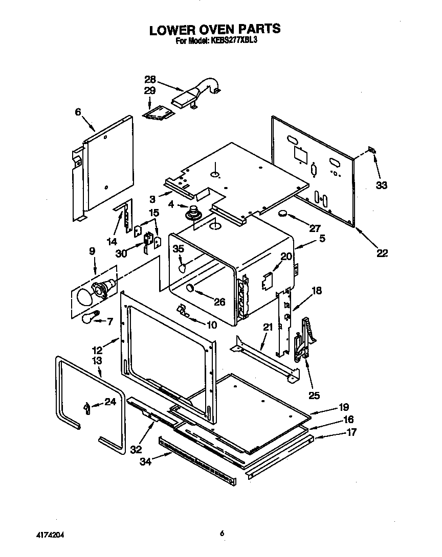 Lower oven