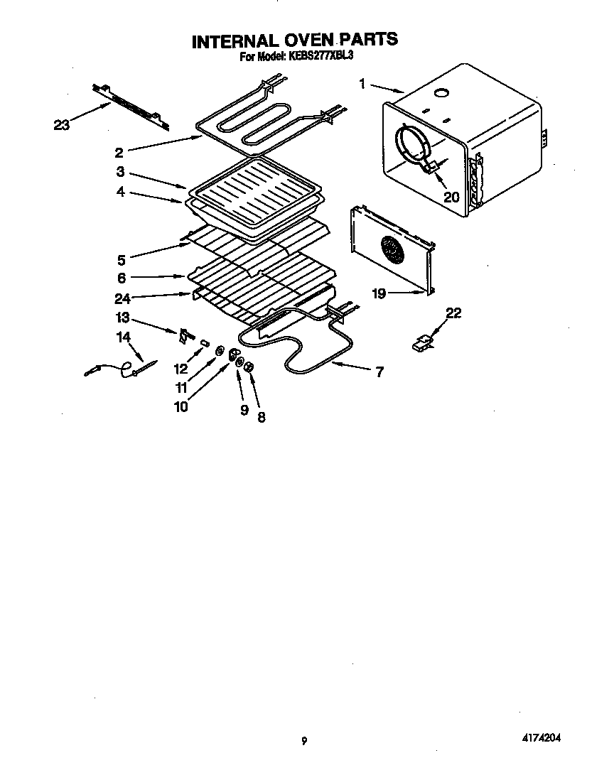 Internal oven