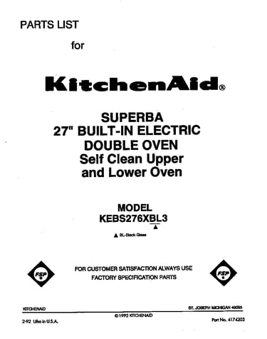Front cover