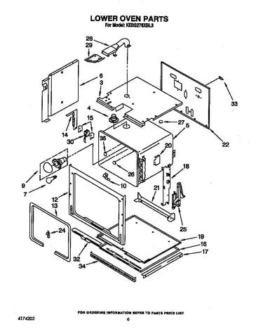 Lower oven