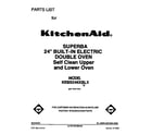 KitchenAid KEBS246XBL3 front cover diagram
